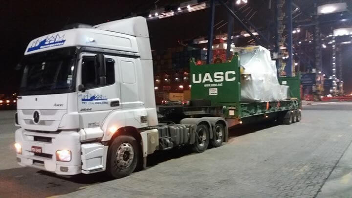 Transportadora Navegantes, transporte rodoviário em Santos